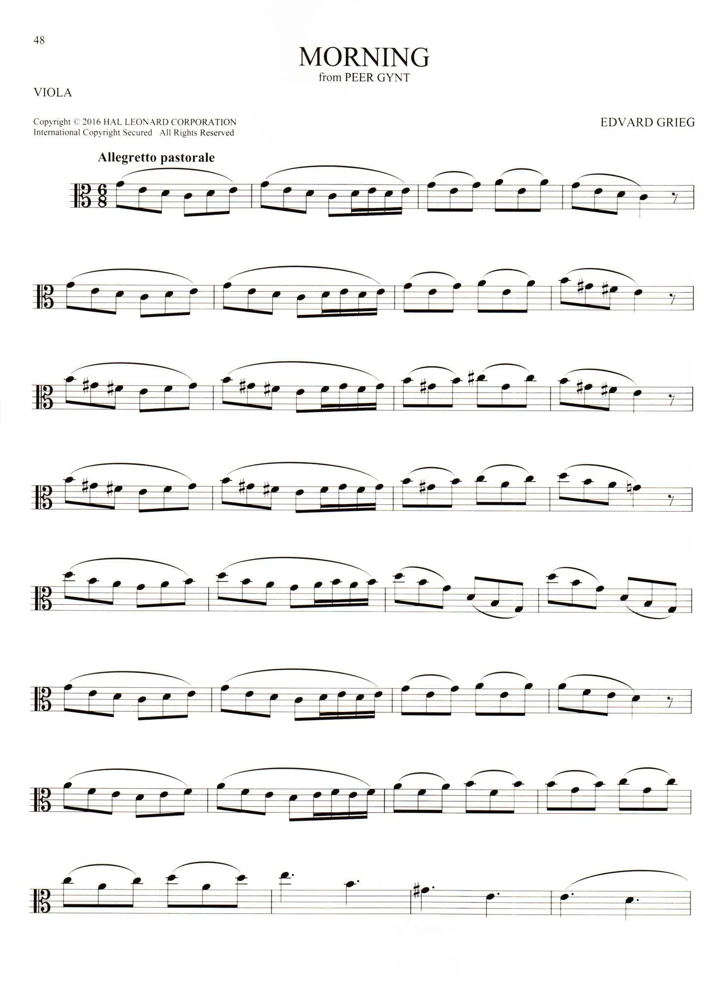 101 Classical Themes for Viola - Image 2