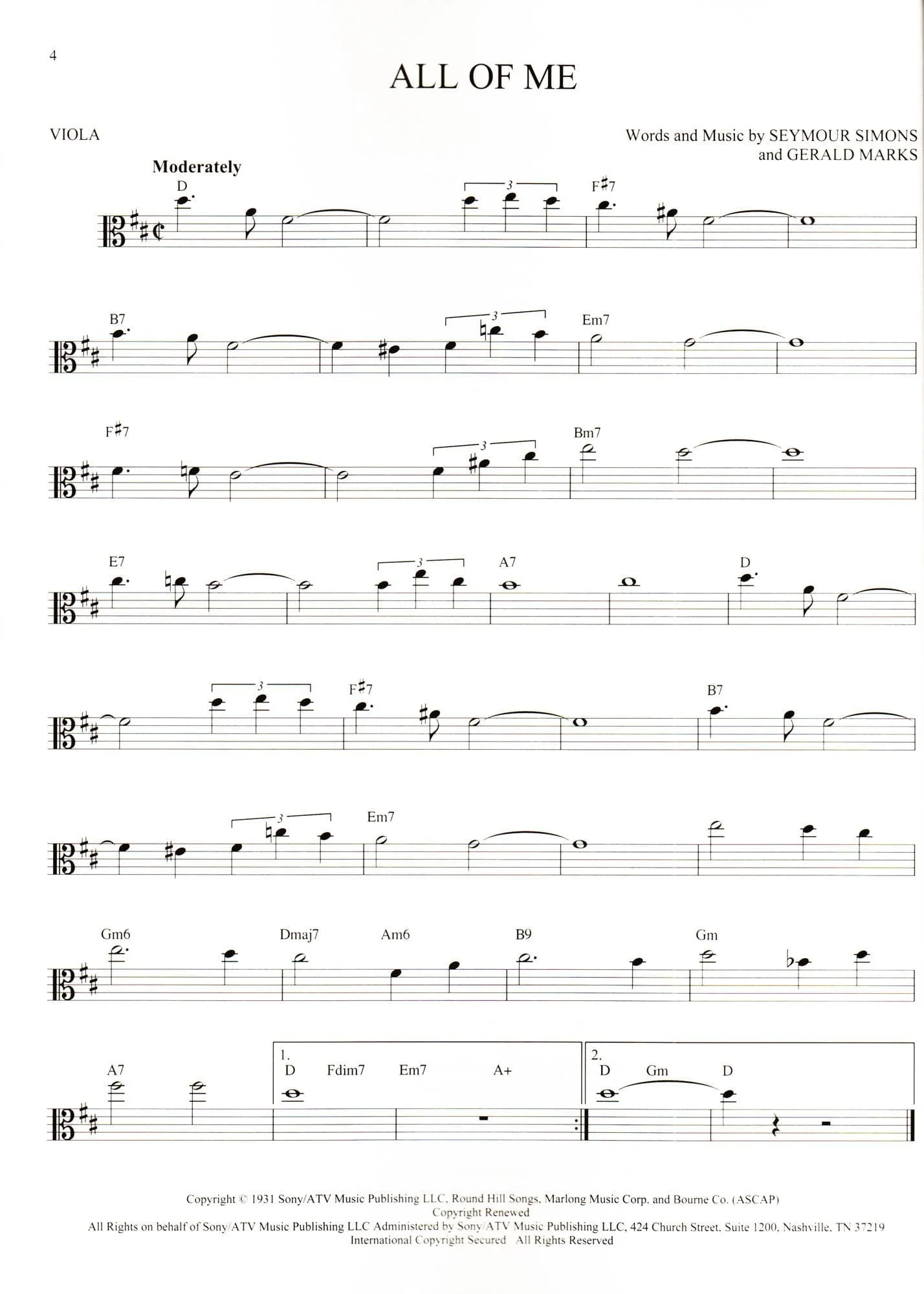 101 Jazz Songs for Viola - Image 3