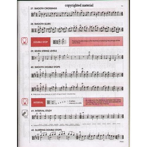 All For Strings Comprehensive String Method - Book 2 for Viola by Gerald E Anderson and Robert S Frost - Image 3
