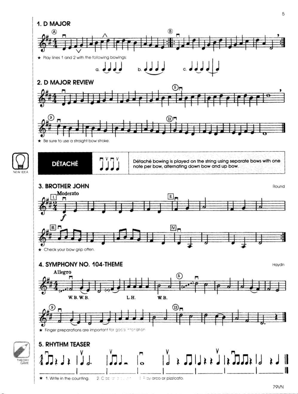 All For Strings Comprehensive String Method - Book 2 for Violin by Gerald E Anderson and Robert S Frost - Image 3