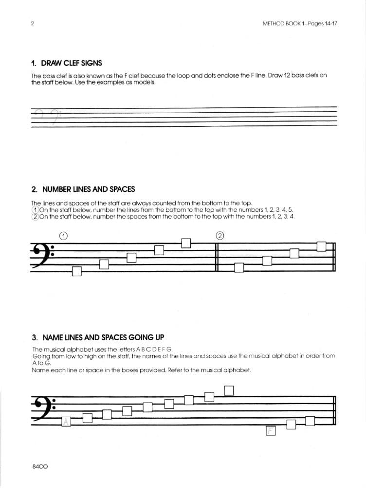 All For Strings - Theory Workbook 1 for Cello by Gerald E Anderson and Robert S Frost - Image 2