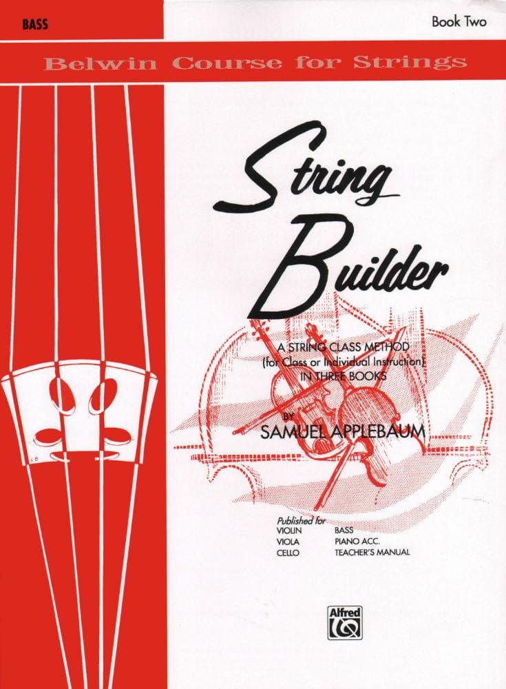 Applebaum, Samuel - String Builder - Book 2 for Double Bass - Belwin/Mills Publication