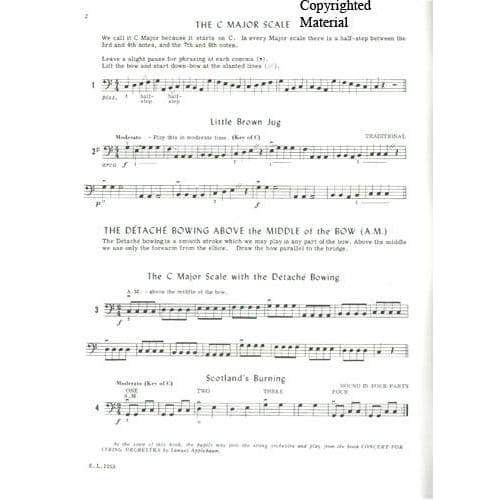 Applebaum, Samuel - String Builder - Book 2 for Double Bass - Belwin/Mills Publication - Image 3
