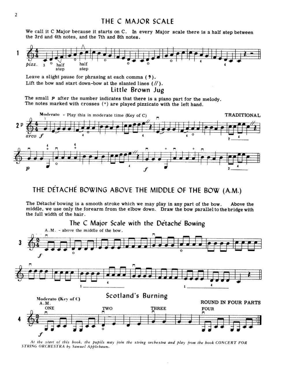 Applebaum, Samuel - String Builder - Book 2 for Violin - Belwin/Mills Publication - Image 3