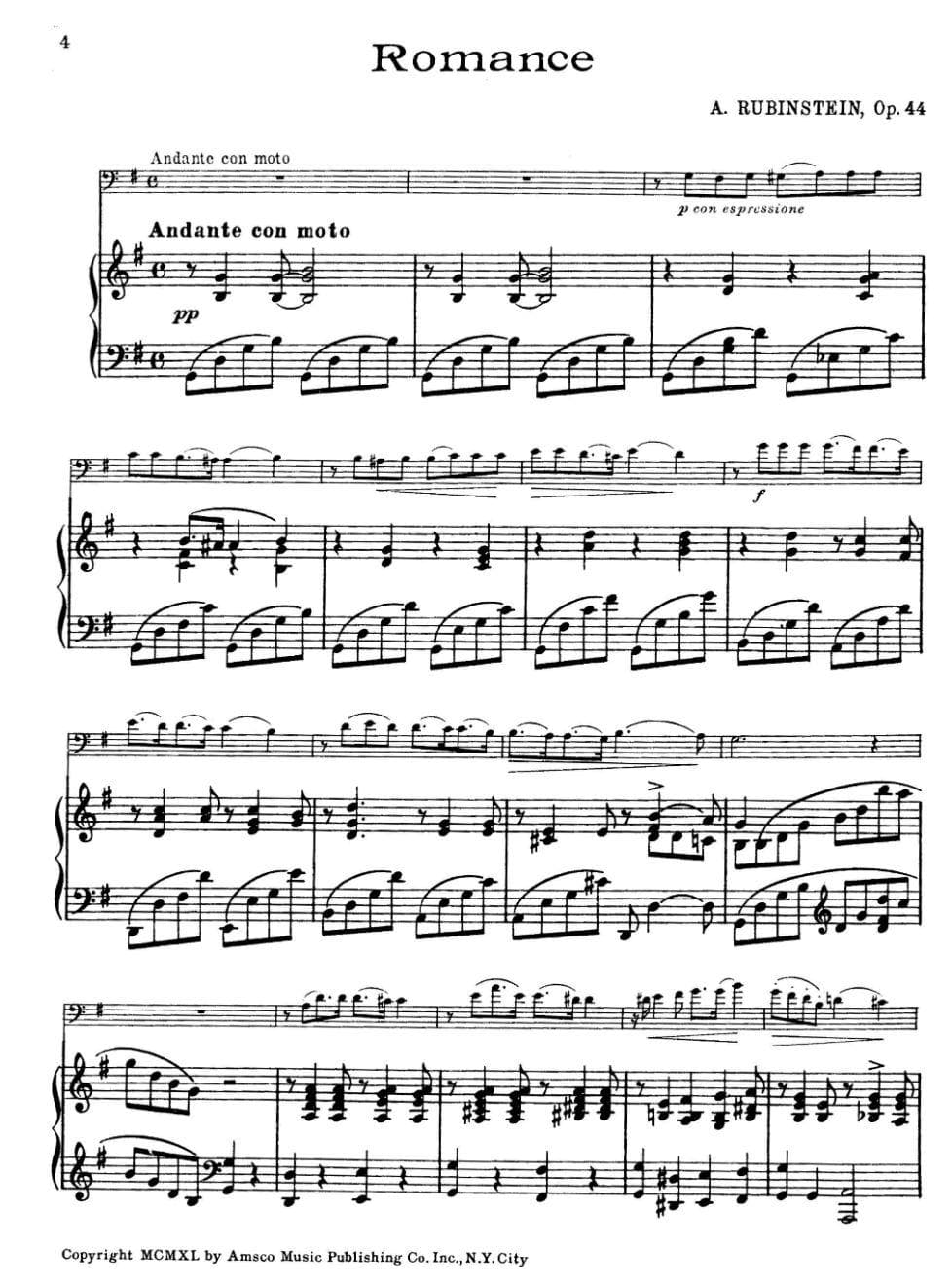 Arnold, J  - Everyone's Favorite Series: Cello Solos - Amsco Edition - Image 3