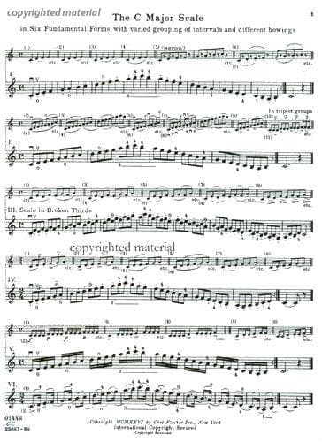 Auer, Leopold - Graded Course of Violin Playing - Book 3 for Violin - edited by Saenger - Fischer Edition - Image 4