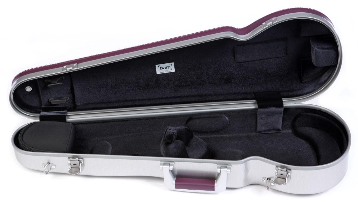 Bam L'Etoile Violin Case Violet Leather - Image 25