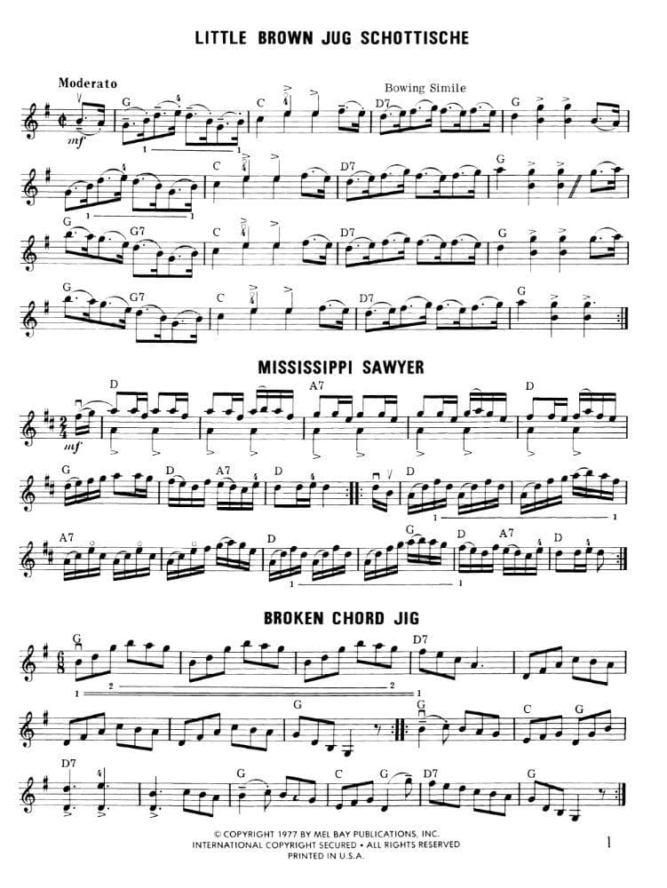 Old Time Fiddle Solos for Violin - Mel Bay Publication - Image 2