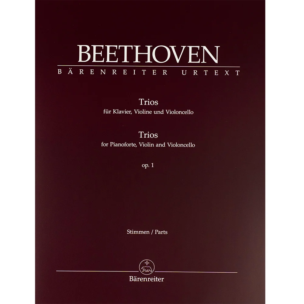 Beethoven, Ludwig van - Trios for Pianoforte, Violin and Violoncello op. 1 - Image 4