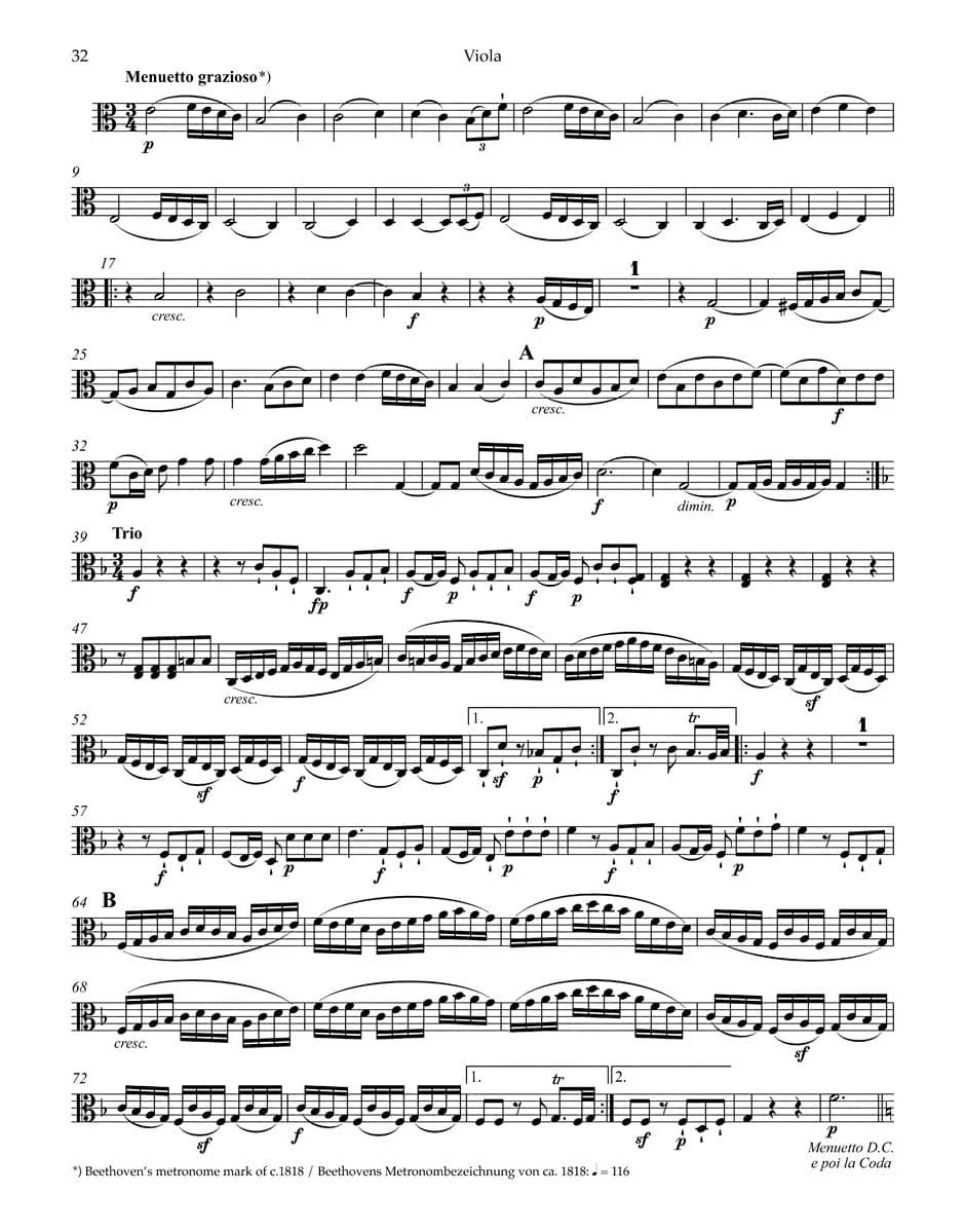 Beethoven, Ludwig - String Quartets Op 59 - Barenreiter Edition - Image 3