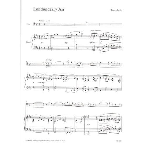 Bruce/Wells - More Time Pieces, for Cello and Piano Volume 2 Published by ABRSM - Image 3