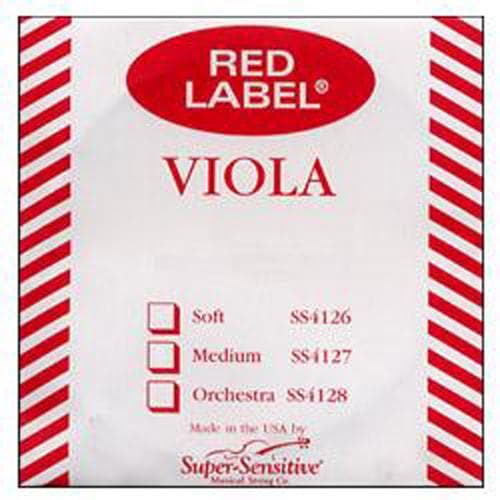 Bulk Red Label Viola String 12-Sets 15-16.5" Size