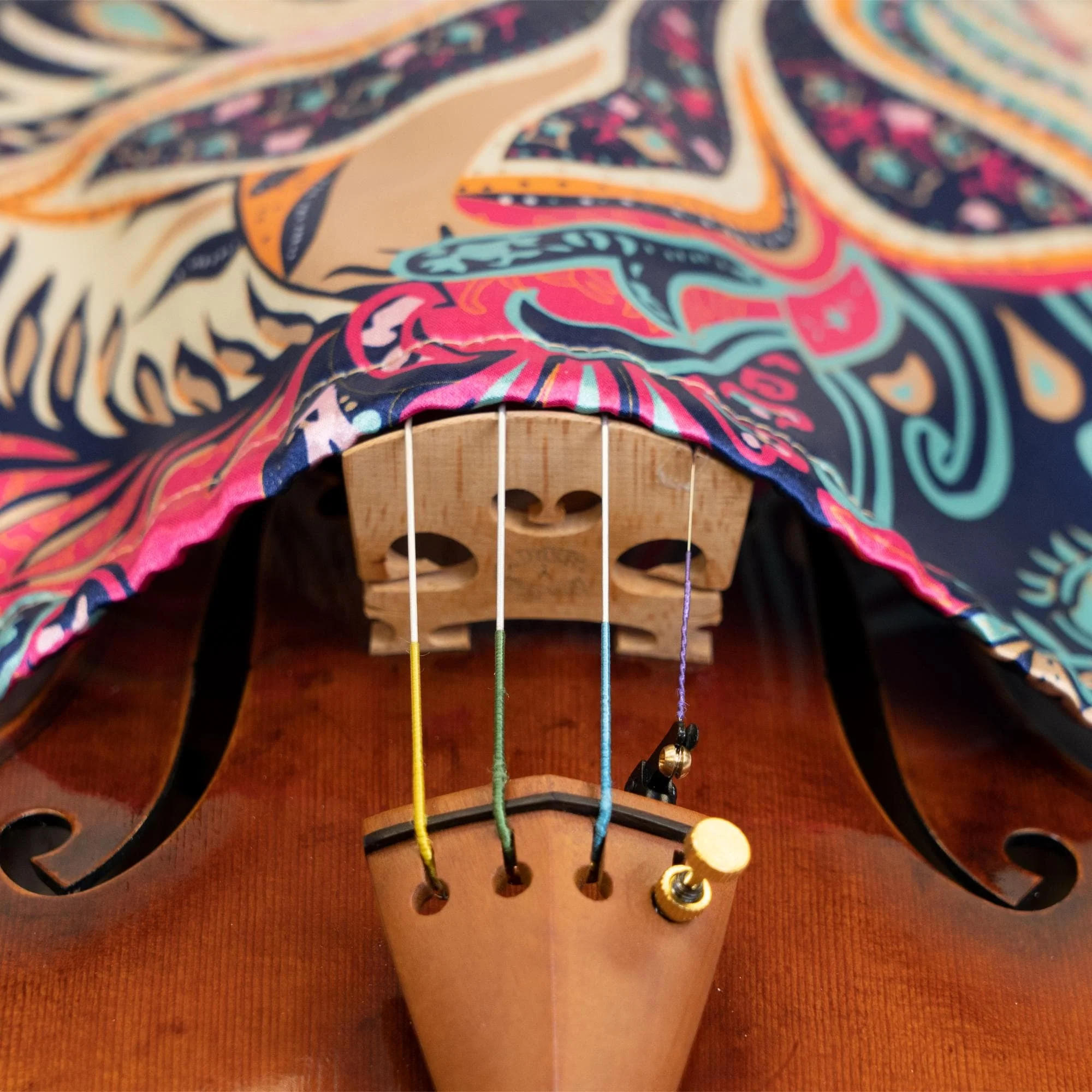 Carmen Bruna Violin Silk Bag - Image 4