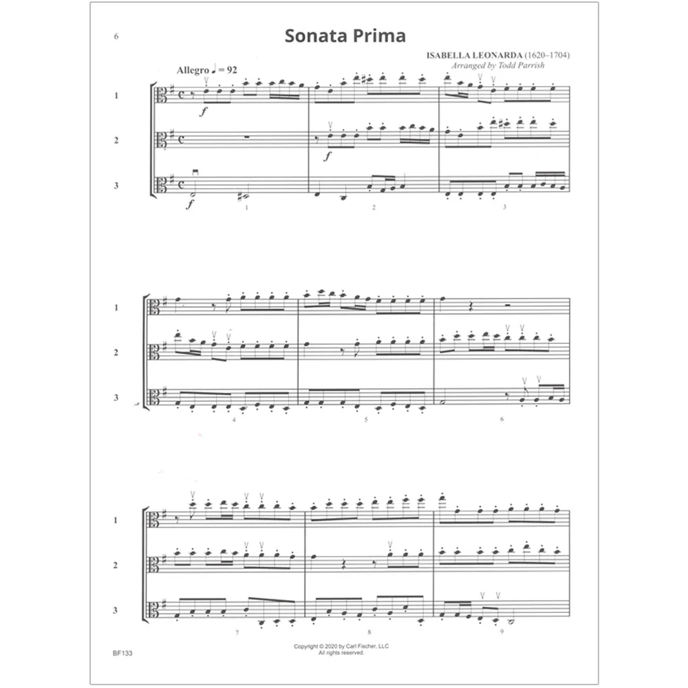 Compatible String Ensembles: Classical Trios - Viola - Todd Parrish - Carl Fischer - Image 3