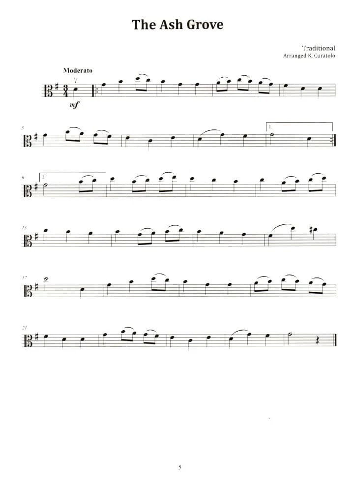 Curatolo, Katherine - Wedding Music for Solo Viola - Mel Bay - Image 3