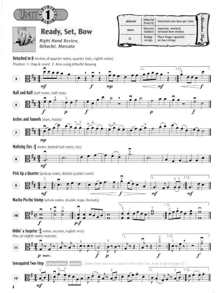 Dabczynski / Meyer / Phillips - String Explorer - Book 2 - for Viola - Highland/Etling (Alfred Publishing) - Image 2