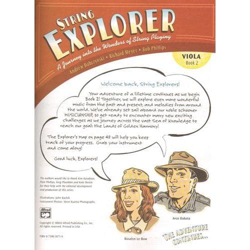 Dabczynski / Meyer / Phillips - String Explorer - Book 2 - for Viola - Highland/Etling (Alfred Publishing) - Image 3