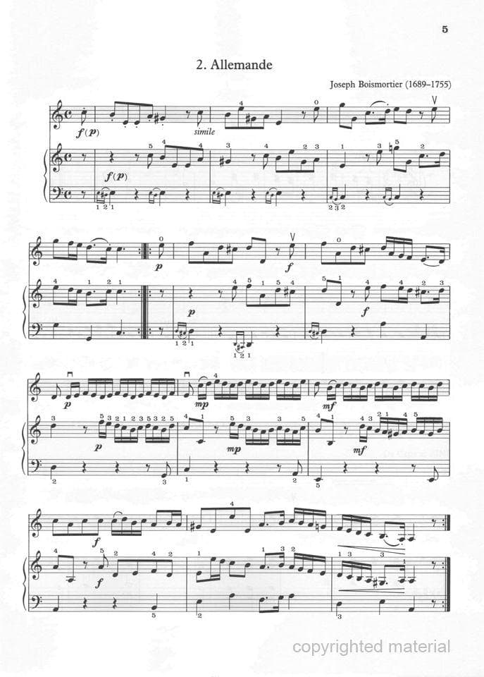DeKeyser/Waterman - The Young Violinist's Repertoire Book 2 - Violin and Piano - Faber Music Edition - Image 3