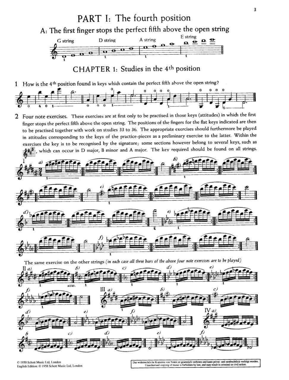 Doflein, Erich and Elma - The Doflein Method Volume 5: Higher Positions - Violin - Schott Edition - Image 2