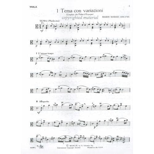 Doktor, Paul - Solos For The Viola Player - Viola and Piano - Schirmer Edition - Image 3