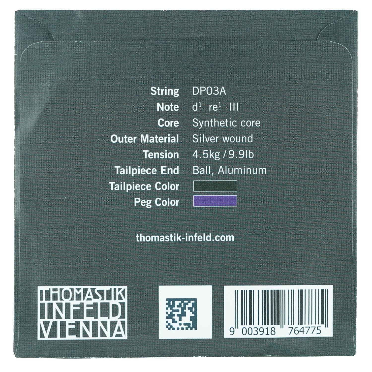 Thomastik-Infeld Dominant Pro Violin D-String - 4/4 Size - Image 2