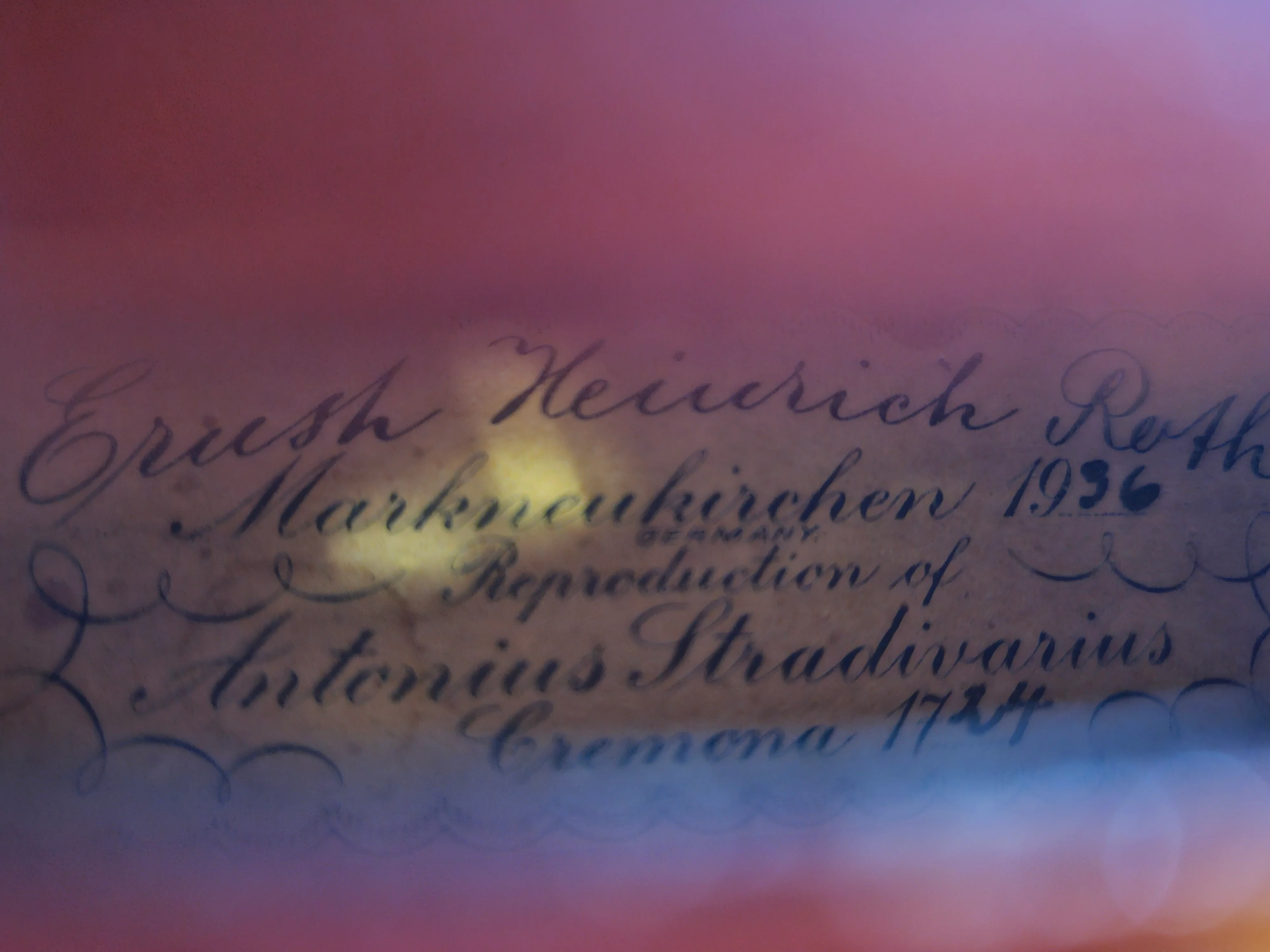 E.H. Roth Violin, VIIIR, Markneukirchen, 1936 - Image 6