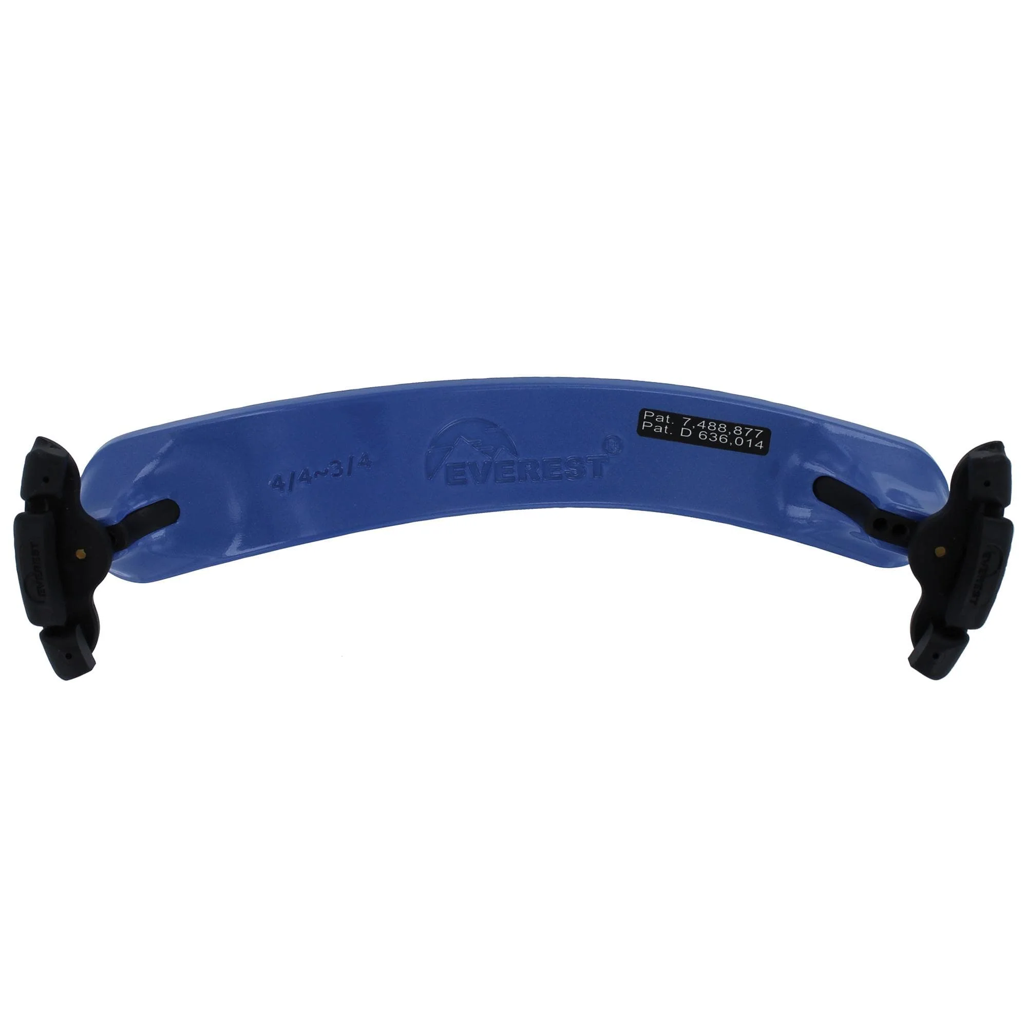 Everest Spring Collection Foldable Shoulder Rest - 4/4 & 14" Size - Blue