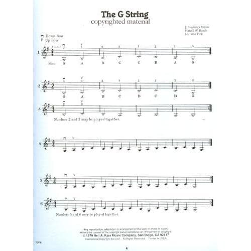 Fink/Müller/Rusch - Quick Steps To Note Reading, Book 2 - Violin - Neil A Kjos Music Co - Image 4