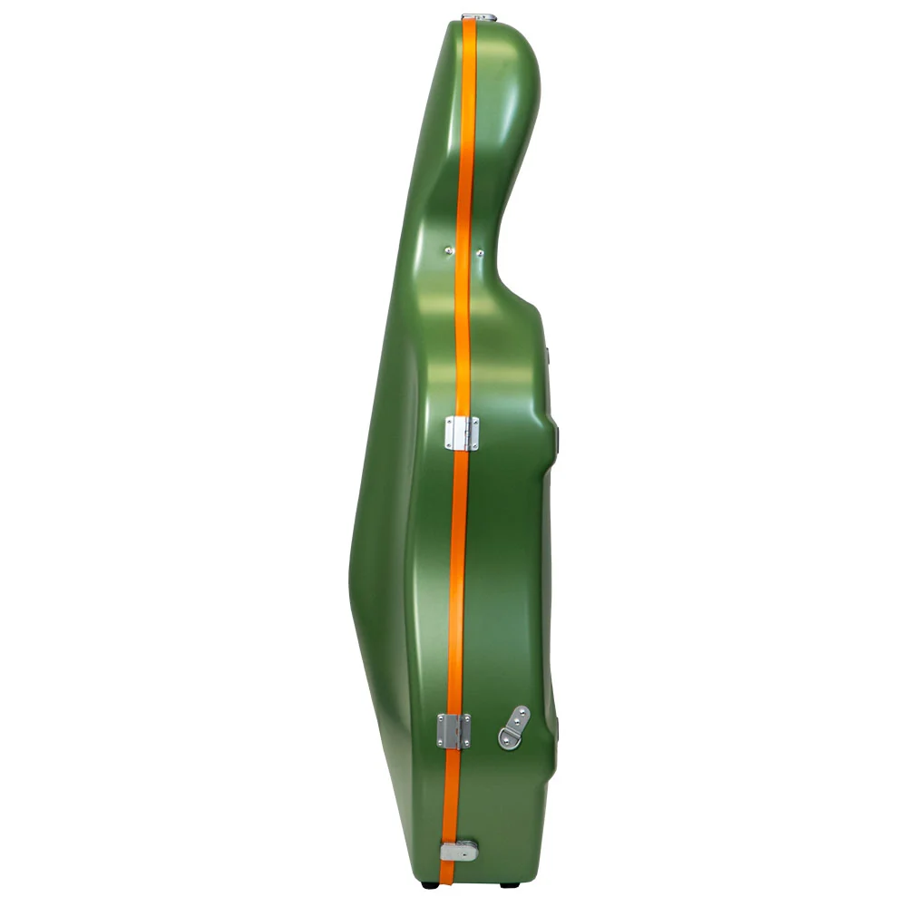 BAM Graffiti Hightech Slim Cello Case - 4/4 Size - Green and Orange - Image 4