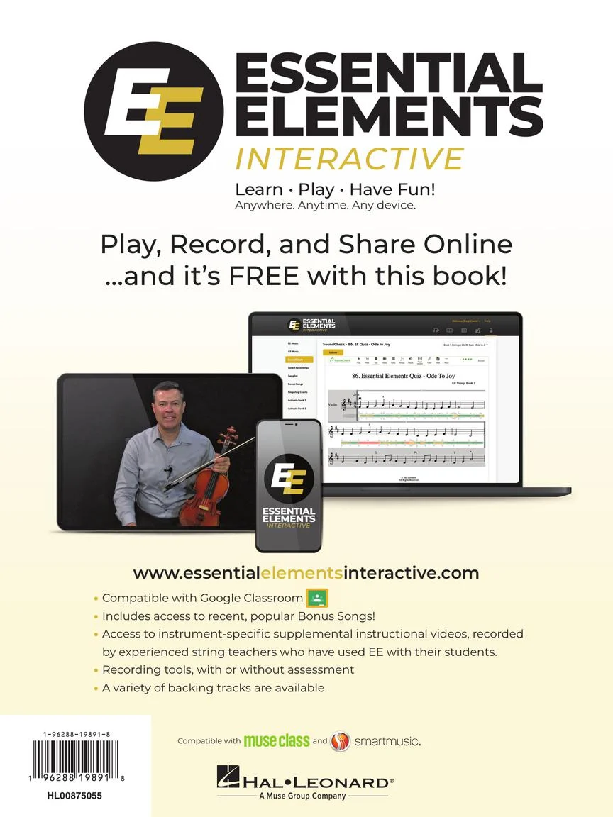 Hal Leonard Essential Elements for Strings, Book 1 - Violin - Allen/Gillespie/Hayes (ed. 2025) - Image 7