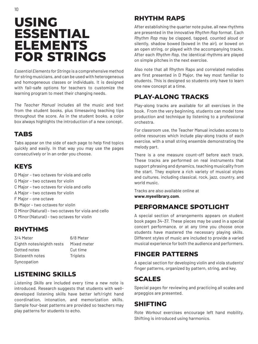 Hal Leonard Essential Elements for Strings, Book 2 - Teacher Manual - Allen/Gillespie/Hayes (ed. 2025) - Image 6