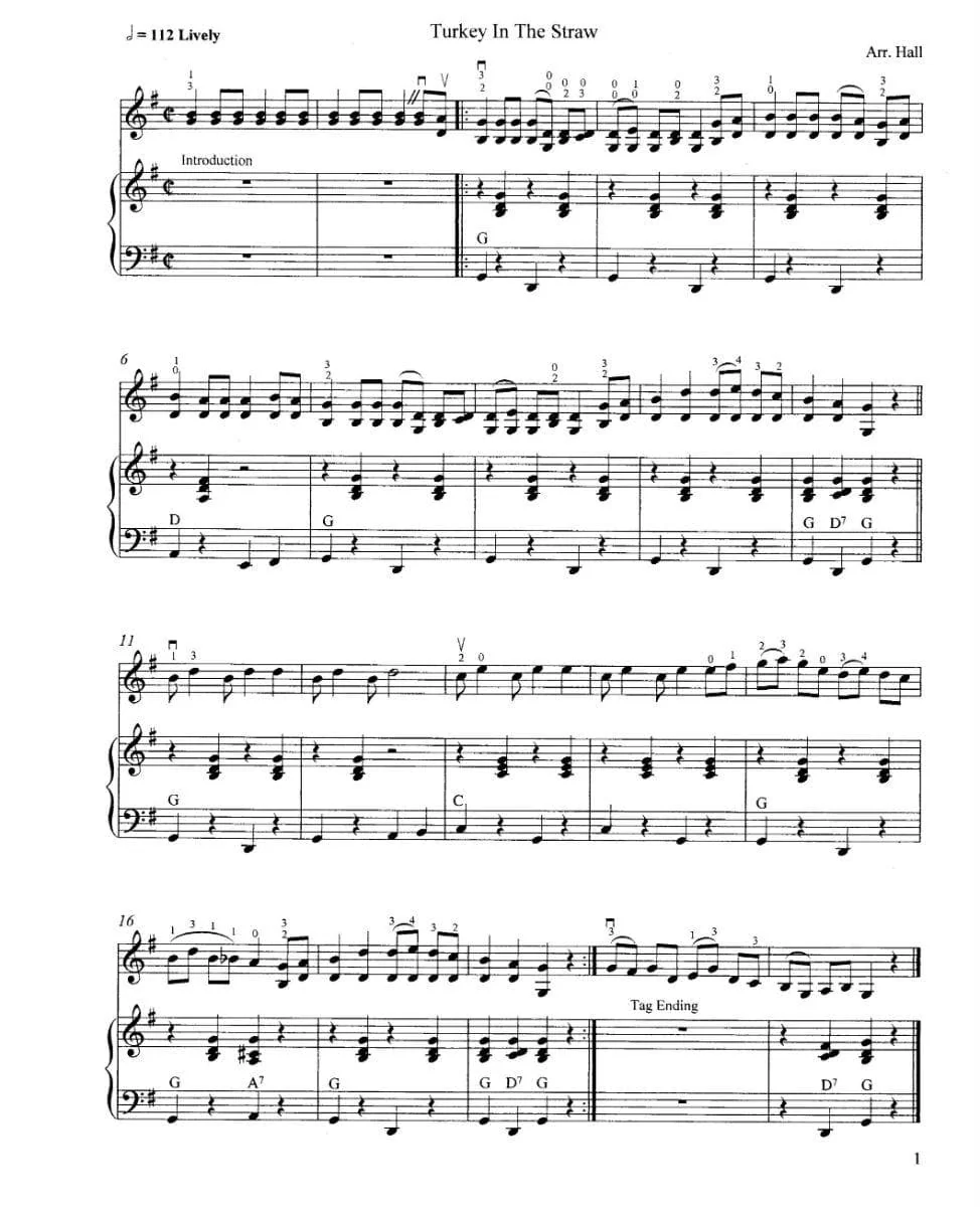 Hall, Charles A - The Fairfield Fiddle Farm: Fiddle Book 2 - Violin and Piano - Fairfield Fiddle Farm Publishing - Image 3