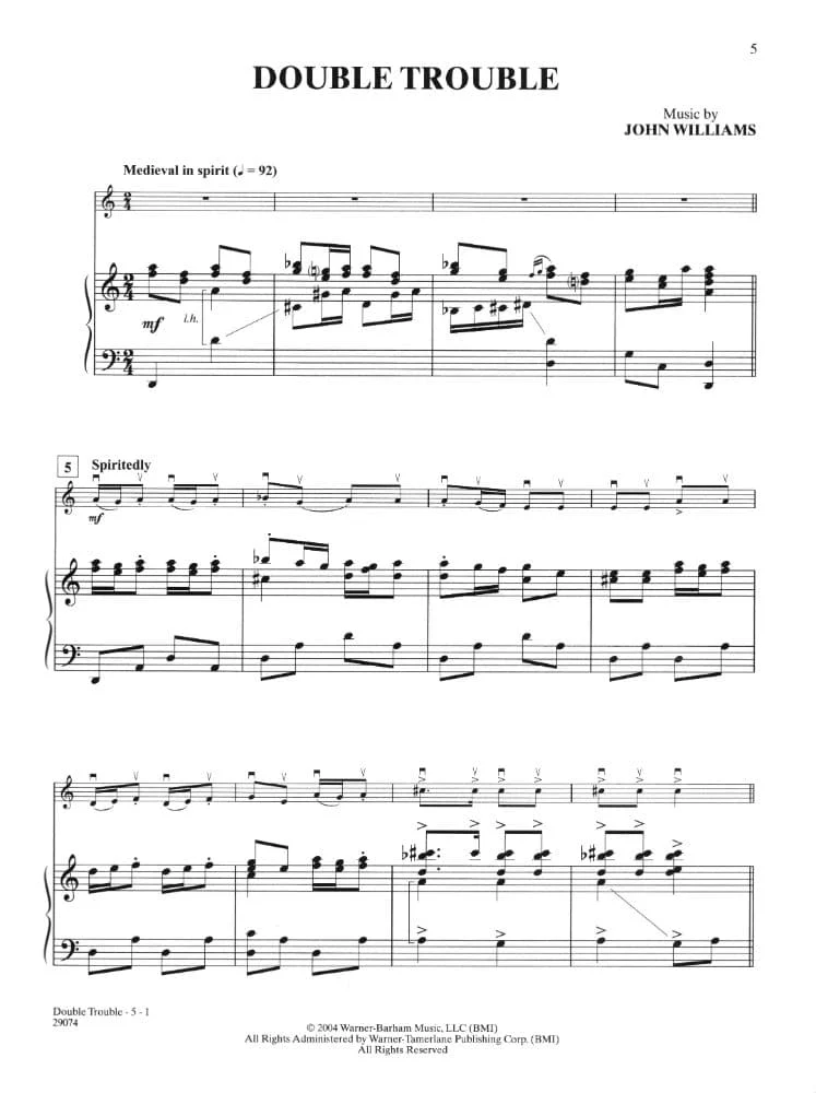 Selections from Harry Potter: Instrumental Solos (Movies 1-5) - Violin and Piano - Book/CD set - Alfred Music Publishing - Image 3
