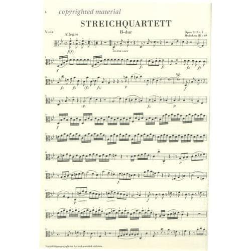 Haydn, Franz Joseph - String Quartets, Volume 9: Op 71 and 74 - edited by Isidor Saslav and Georg Feder - G Henle Verlag URTEXT - Image 4