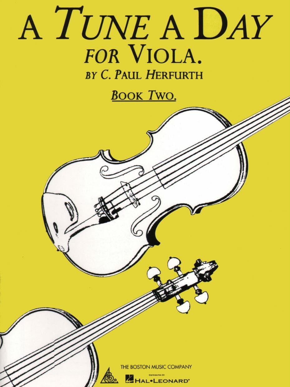 Herfurth, C Paul - A Tune A Day String Method, Book 2 - Viola - Boston Music Co