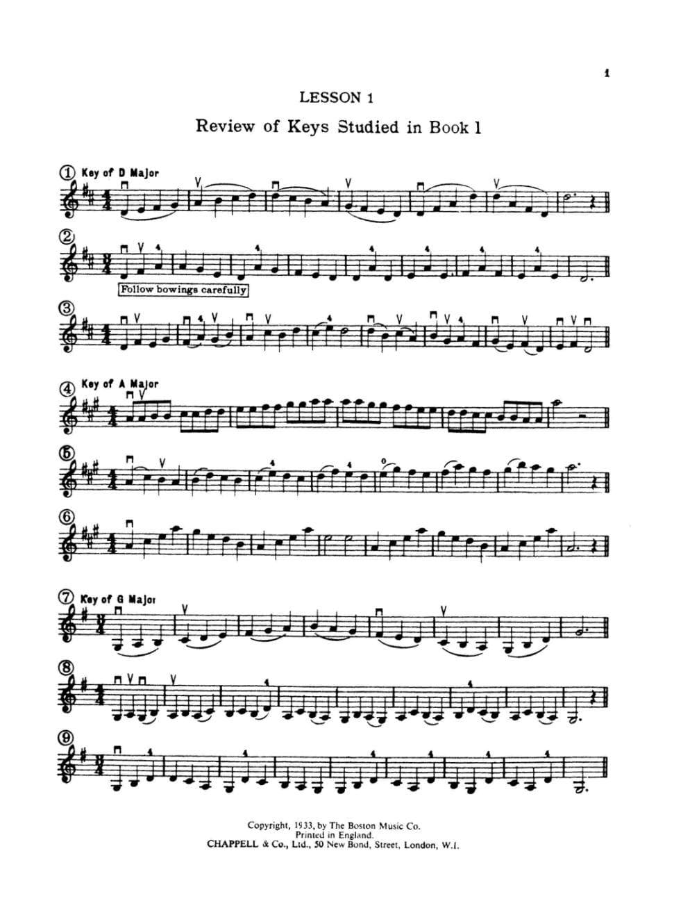 Herfurth, C Paul - A Tune A Day String Method, Book 2 - Violin - Boston Music Co - Image 2
