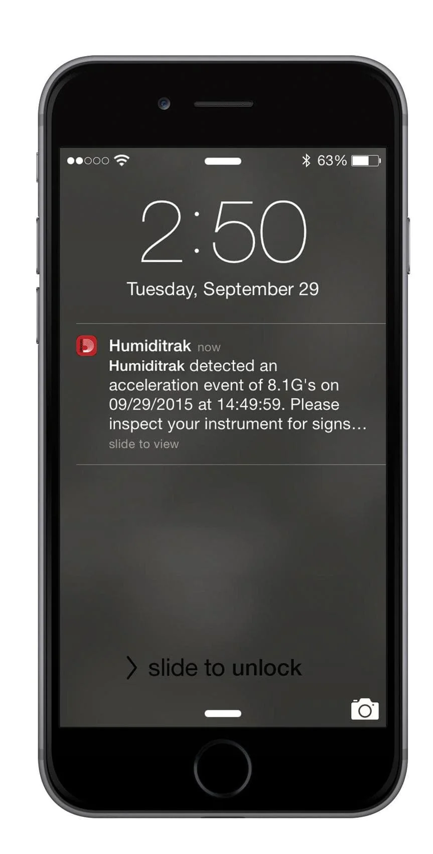 Planet Waves Humiditrak - Bluetooth Humidity and Temperature Sensor - Image 5