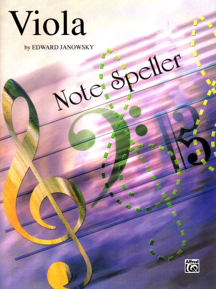 Janowsky, Edward - Note Speller - Viola - Belwin-Mills Publishing
