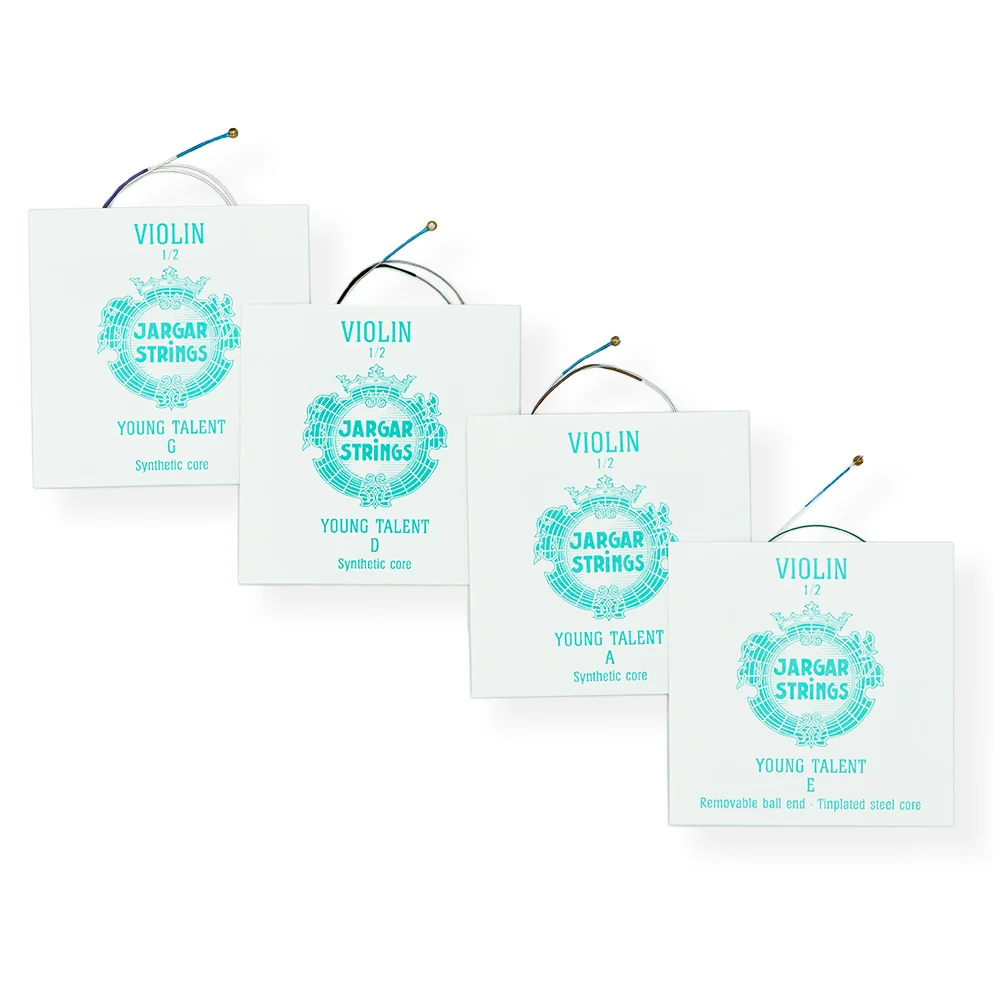 Jargar Young Talent Violin String Set - 1/2 size - Medium Gauge - Image 2