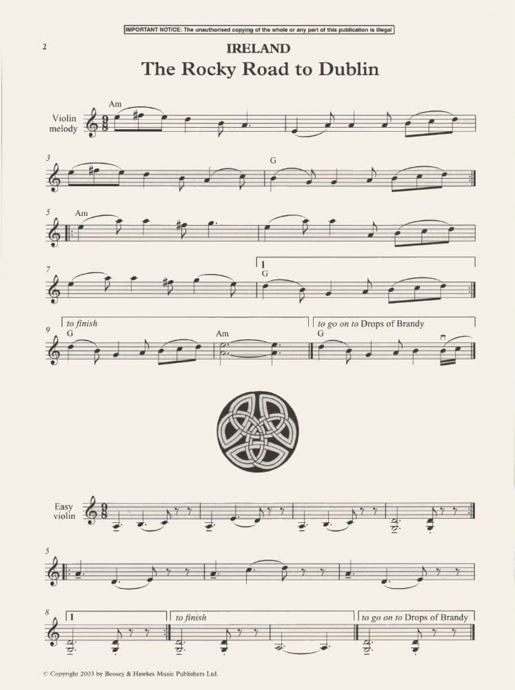 Jones, Edward Huws - The Celtic Fiddler - Violin part ONLY - Boosey & Hawkes Edition - Image 3
