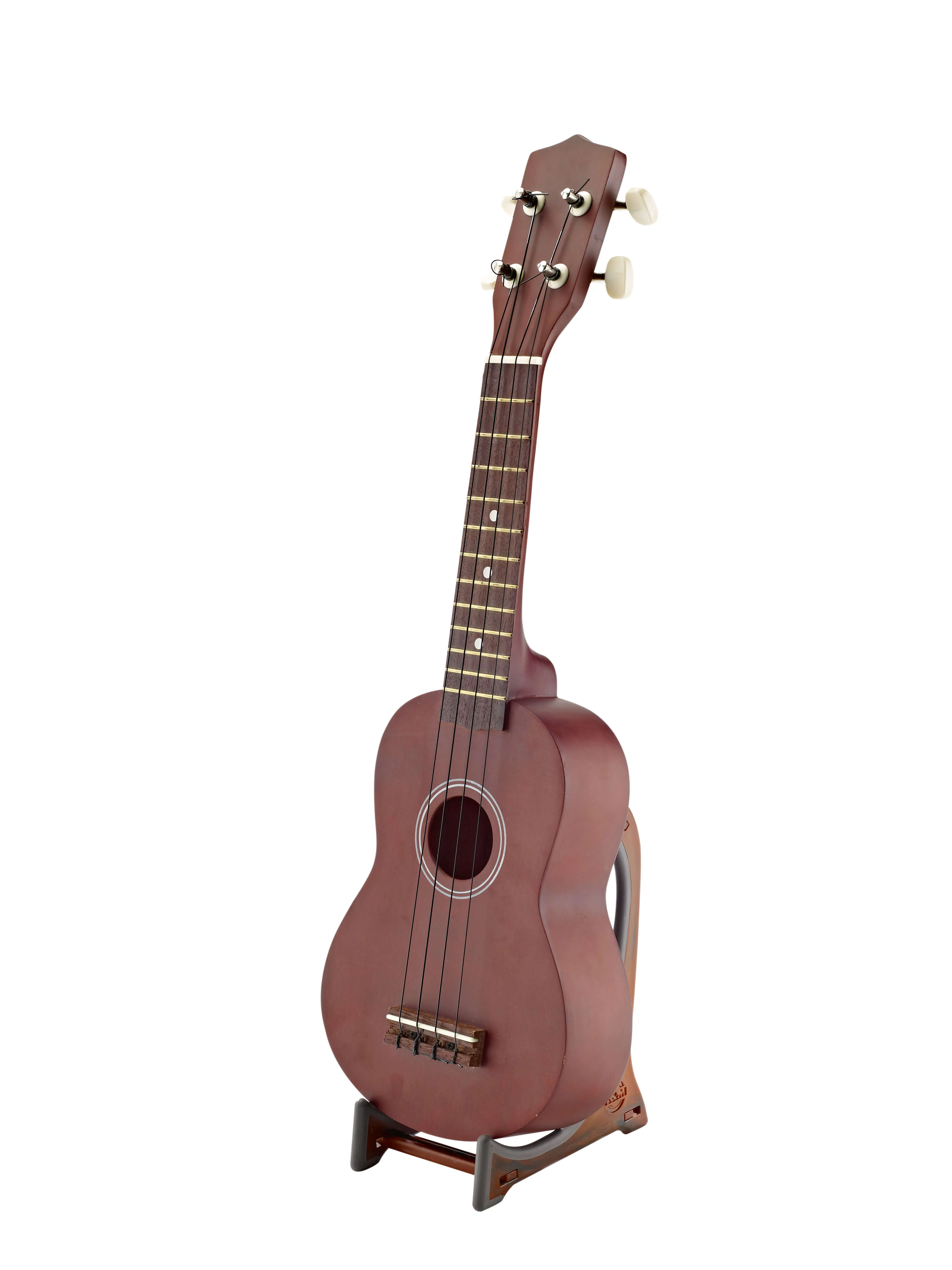 K&M Display Stand for Violin and Ukulele - Wood - Image 3