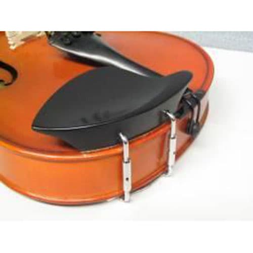 London Violin Chinrest - Ebony - Large Plate