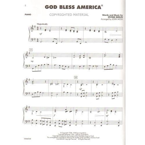 Essential Elements: Patriotic Favorites - Piano Accompaniment - arranged by John Moss - Hal Leonard Publication - Image 3