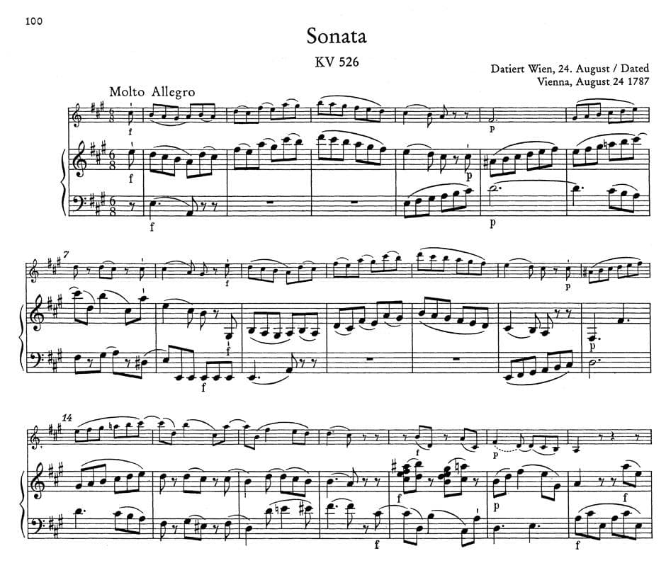 Mozart, WA - Complete Works for Piano and Violin, Volume 2 - edited by Eduard Reeser - Bärenreiter Verlag URTEXT - Image 3