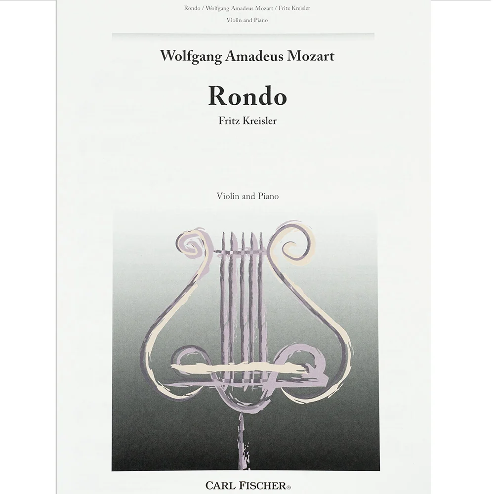 Mozart, WA - Rondo in G Major, K 250 ("Haffner") - Violin and Piano - arranged by Fritz Kreisler - Carl Fischer Edition