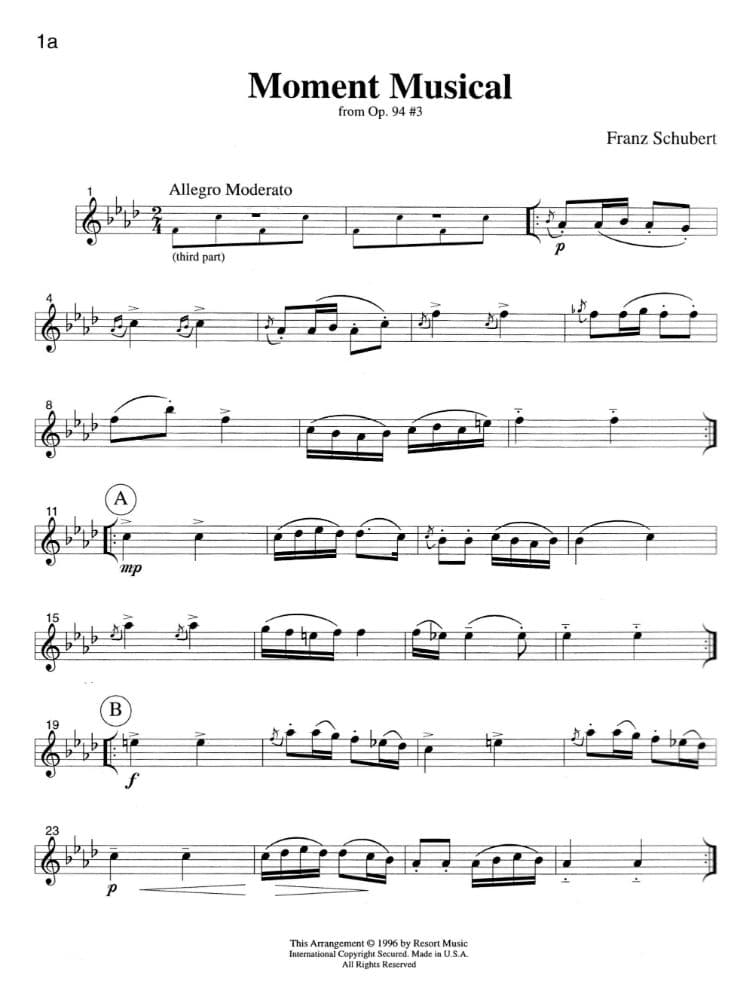 Music for Three Volume 1 Violin, Oboe or Flute Part 1 Published by Last Resort Music - Image 3