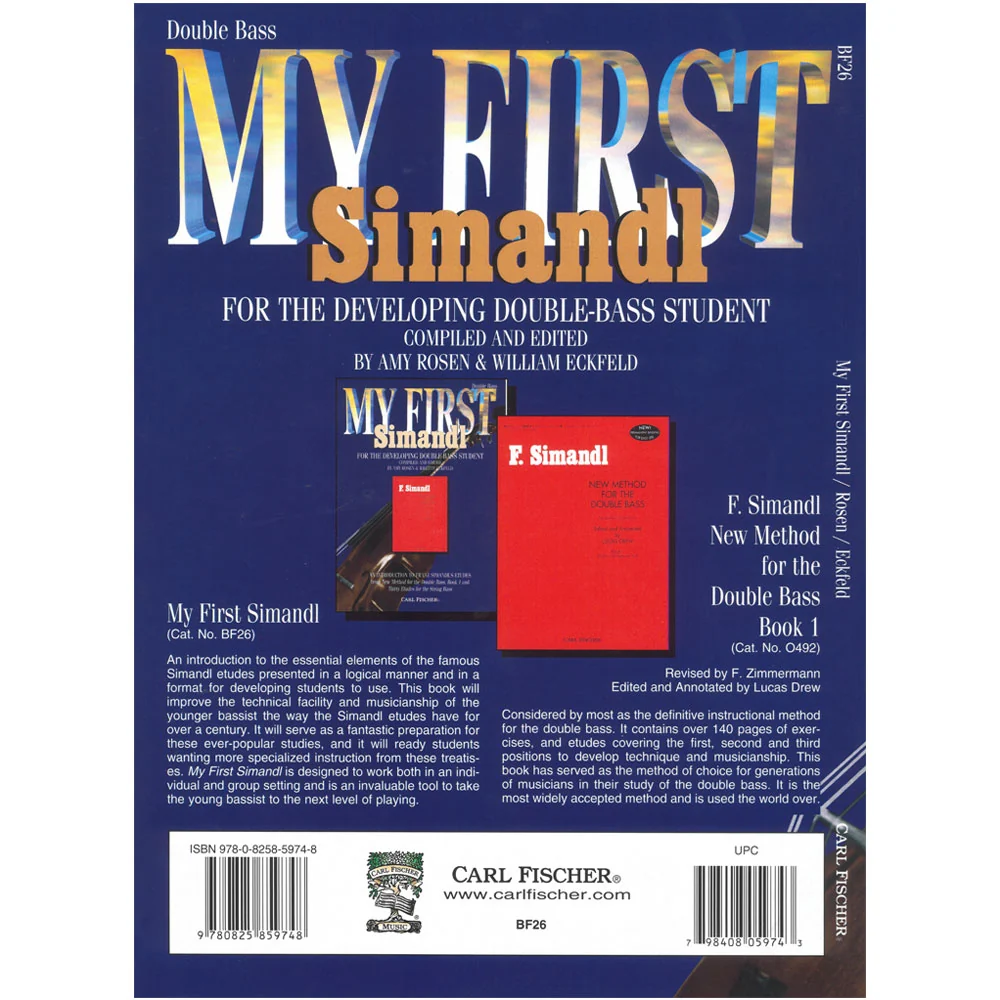 My First Simandl: An Introduction to Franz Simandl's Etudes - Double Bass - Carl Fischer - Image 4
