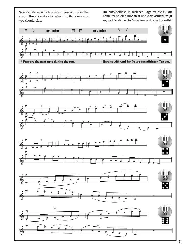 My Second Technique Book - Basic Exercises for Violin with Piano Arrangements - CD/Online Audio - by Kerstin Wartberg - Istex Music Publications - Image 4