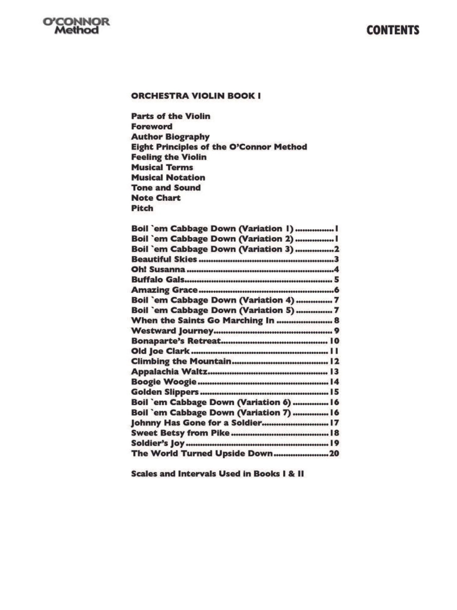 O'Connor Method for Orchestra Book I - Violin Part - Digital Download - Image 3