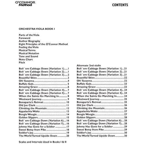 O'Connor Method for Orchestra Book I - Viola Part (2nd Violin) - Image 2